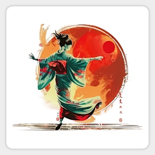 Dance of the Rising Sun Magnet